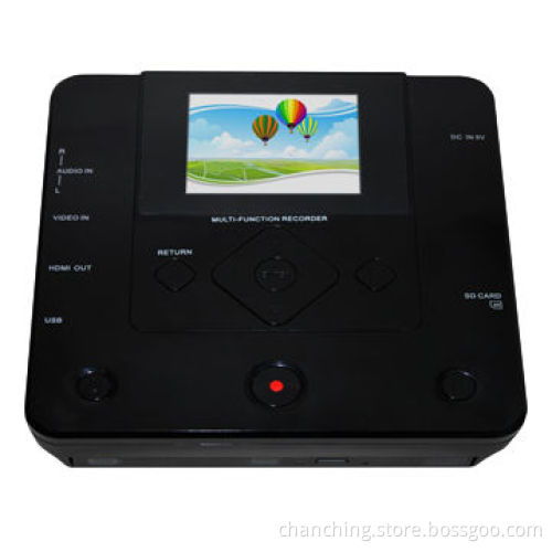 DVD recorder with 2.8" color LCD screen